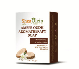 Shea Olein Amber Oudh Aromatherapy Soap 5oz