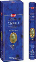 Hem Incense  - Myrrh (6 Packs of 20 Sticks)
