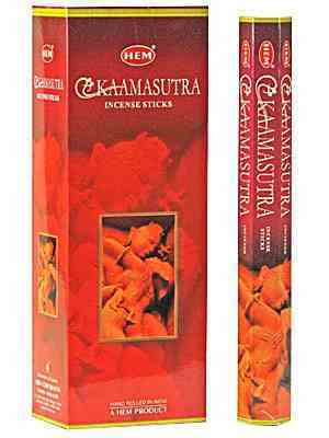 Hem Incense - Kaamasutra (6 Packs of 20 Sticks)