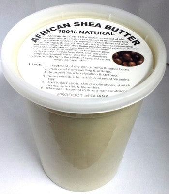 Raw White African Shea Butter - 32 oz (Whipped)