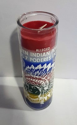 7 Day Candle-Alleged 7 Indian Powers