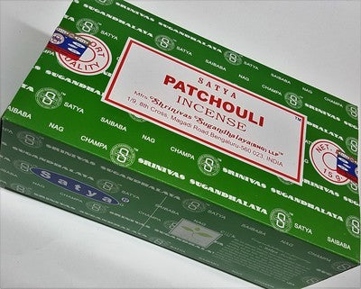 ​Satya Patchouli Incense Box 15 Grams(180 Sticks)