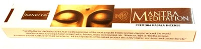 Nandita Mantra Meditation Incense Pack 15 Sticks