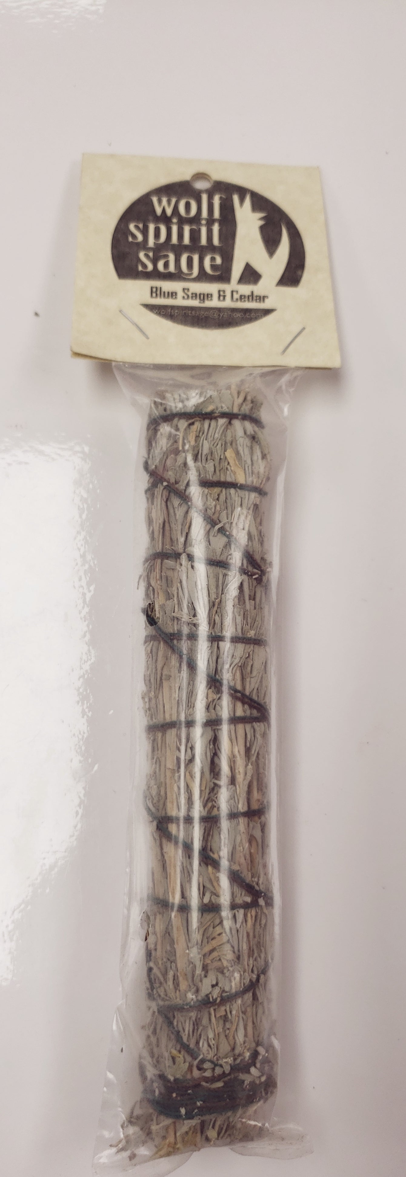 Wolf Spirit Sage: Blue Sage & Cedar