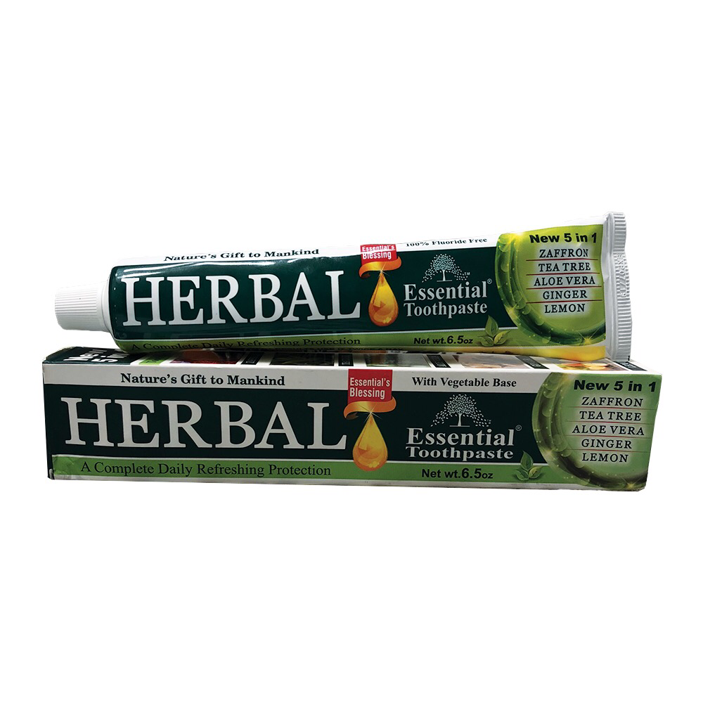 Herbal toothpaste