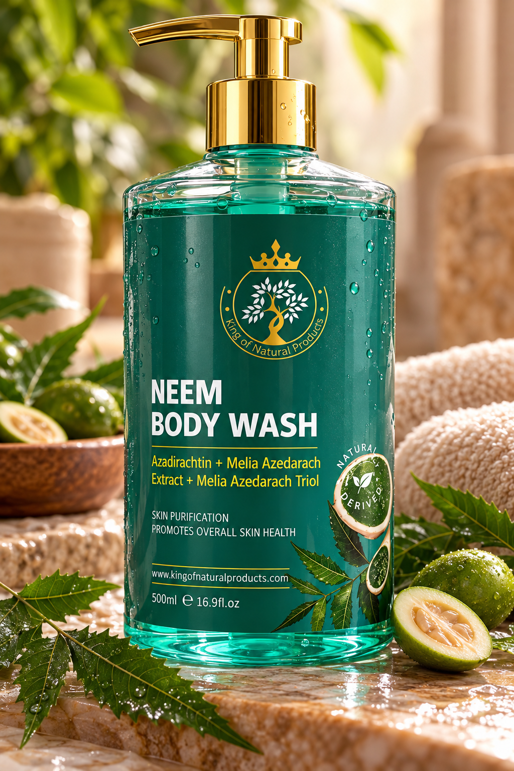 Neem Body Wash – Skin Purifying & Cleansing | 16.9 oz