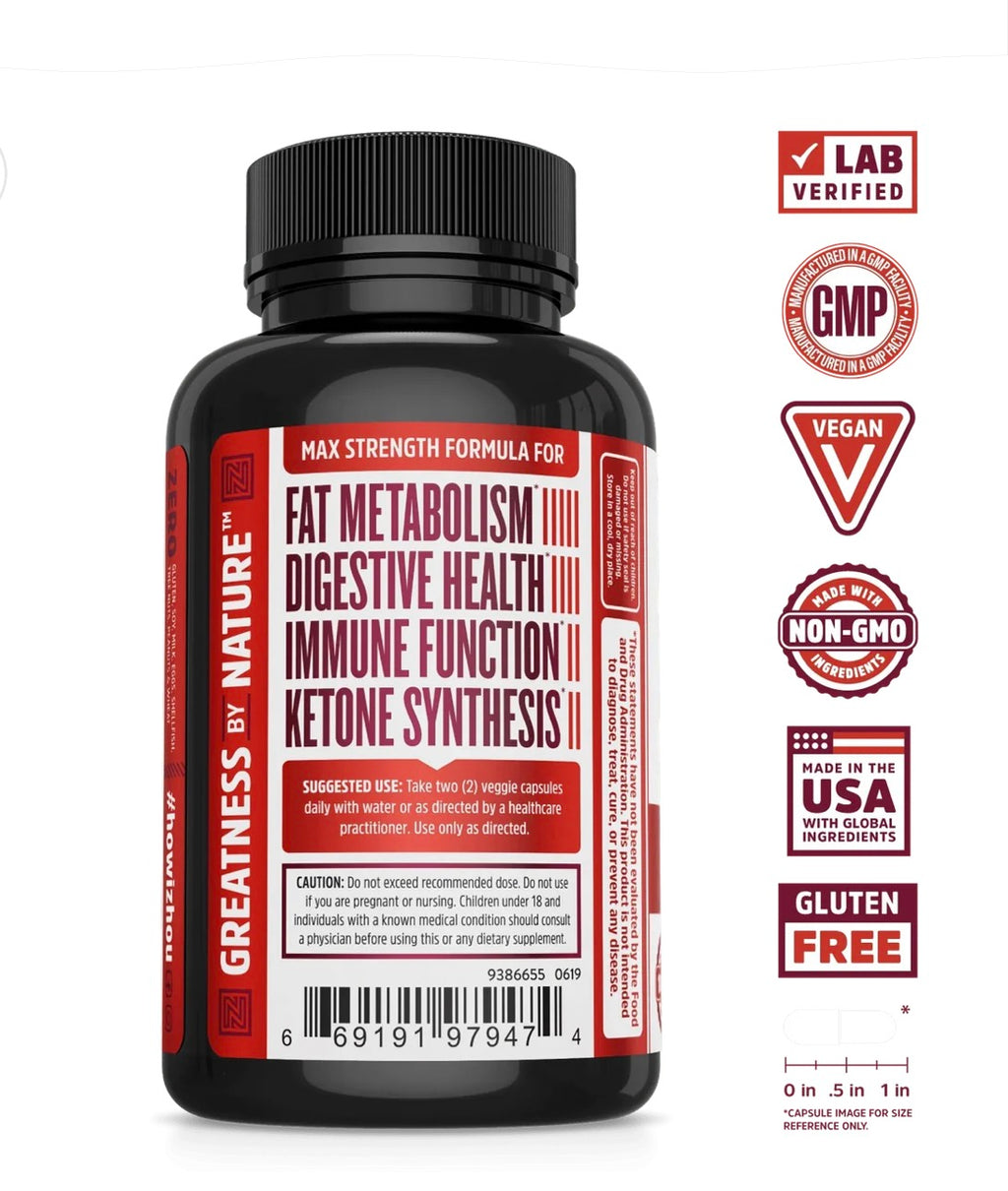 Zhou Nutrition Berberine with Oregon Grape – 1000 mg | 60 Vegan Capsules