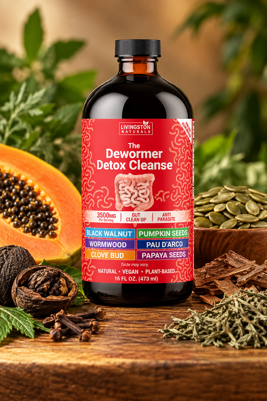 Dewormer Detox Cleanse 16oz