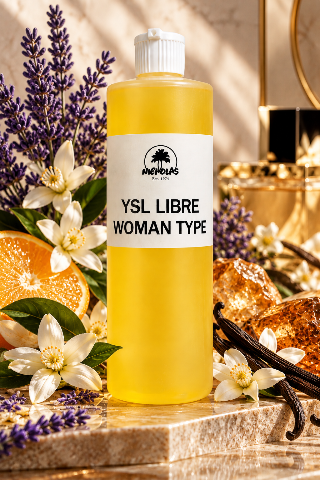 Ysl Libre Type Fragrance Body Oil