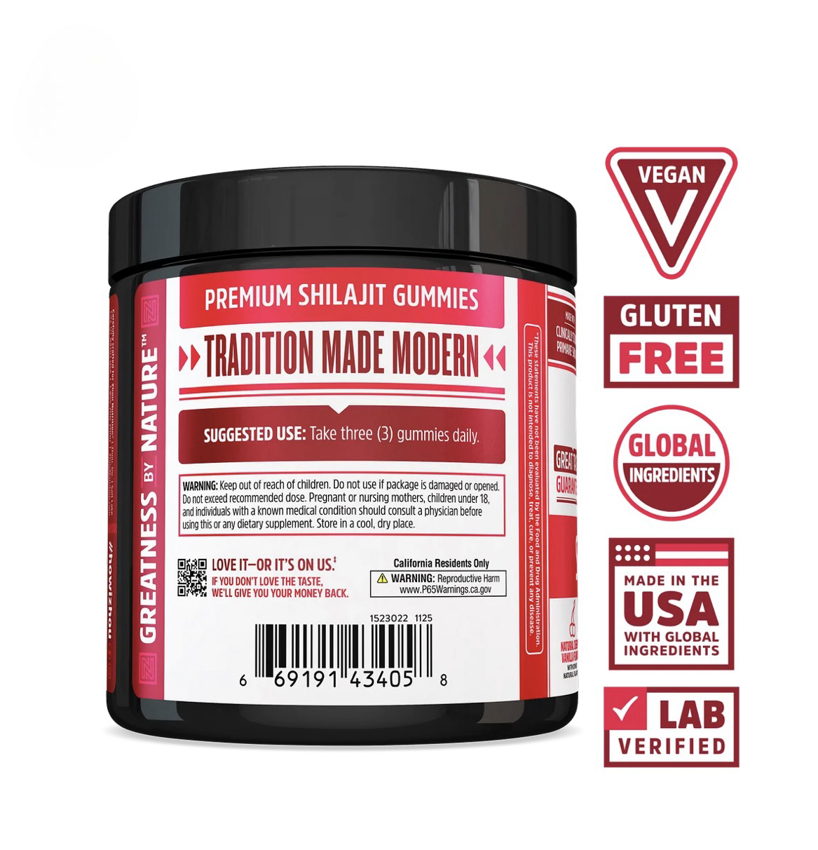 Zhou Nutrition Shilajit Gummies