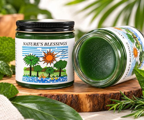 1 case of Nature's Blessing Hair Pomade 4oz (24 Jars)