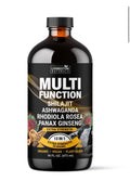 Multi Function 13-in-1 Extra Strength Herbal Supplement – Shilajit, Ashwagandha, Rhodiola Rosea & Panax Ginseng | 20,000mg | 16 fl oz
